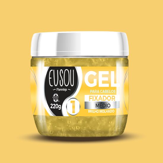 Gel Fixador Brilho Molhado Médio N1 220g