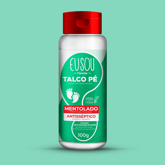 Talco Pé Mentolado 100g