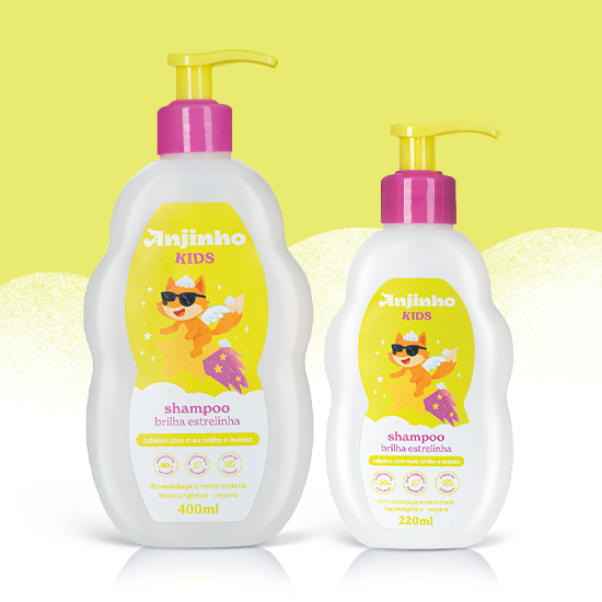 Shampoo Kids Brilha Estrelinha 220 e 400ml